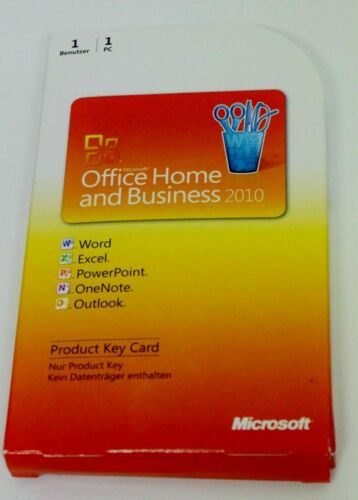 Microsoft Office Home and Business 2010 - Windows - Deutsch - T5D-00299 - Bild 1 von 2