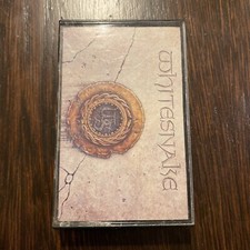 Vintage Whitesnake Self Titled Geffen Cassette Tape David Coverdale Rudy Sarzo