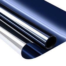 Reflective Window Film One Way Privacy Daytime Static Cling Heat Control Film