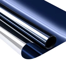 Reflective Window Film One Way Privacy Daytime Static Cling Heat Control Film