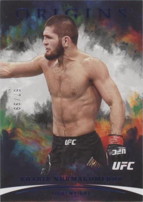 2022 Panini Chronicles UFC - Origins Khabib Nurmagomedov #137 Blue /99 ...