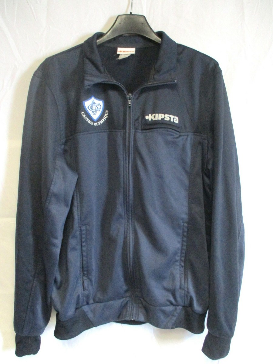 Maillot Vintage Castres Olympique Matmut - Kipsta, Bleu, Taille XL, Homme, Occasion