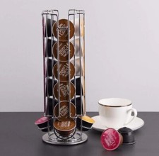 Porta Capsule Dolce Gusto 24 Posti con Base Rotante in Metallo + OMAGGIO