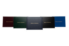 Deluxe Padded "Diploma of Graduation" Certificate Holder - 5 Colors, Made in USA