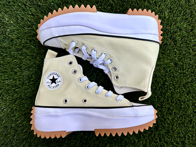 Women's Converse Run Star Hike Hi Platform Sneakers Lemon Drop New MSRP $130