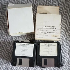 Vintage floppy disks software Executone DVX SW Upgrade