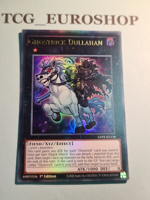 Ghostrick Dullahan   YUGIOH   GFP2   ENGLISH   ULTRA RARE   NM #2827