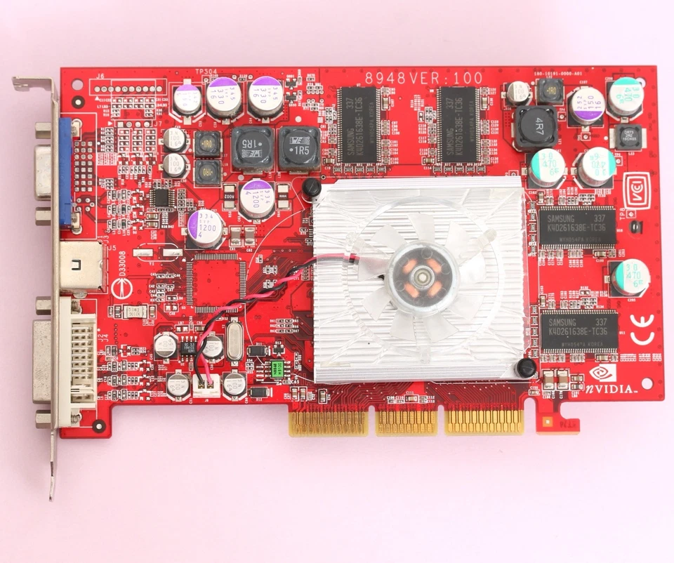 MSI NVIDIA GeForce FX5700 128MB DDR AGP 8x Graphics Video Card w/ New HSF - image 2 of 4