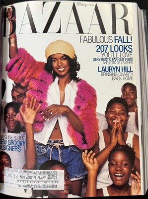 Harpers Bazaar Magazines 1999 July - Nov.   | Bound Hardcover Edition |