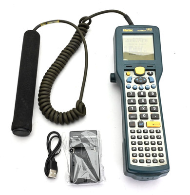 Intermec Technologies 2420 Trakker Antares RFID Reader, Wand, New Batteries!