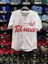 Toluca F.C White Baseball Stitched Jersey