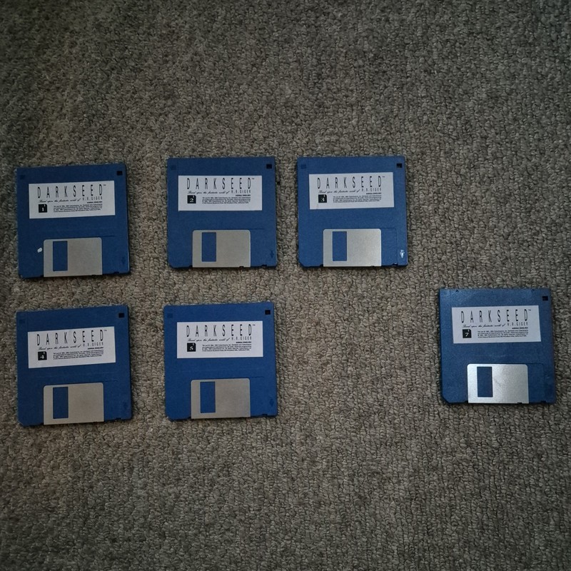 DARKSEED Commodore AMIGA H.R. Giger Vintage - DISK 6 MISSING