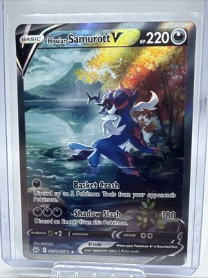Hisuian Samurott V GG51/GG70 Crown Zenith: Galarian Gallery Holo