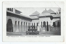 Granada Spain, Old PC, Alhambra-Court of the Lions, Historic Citadel