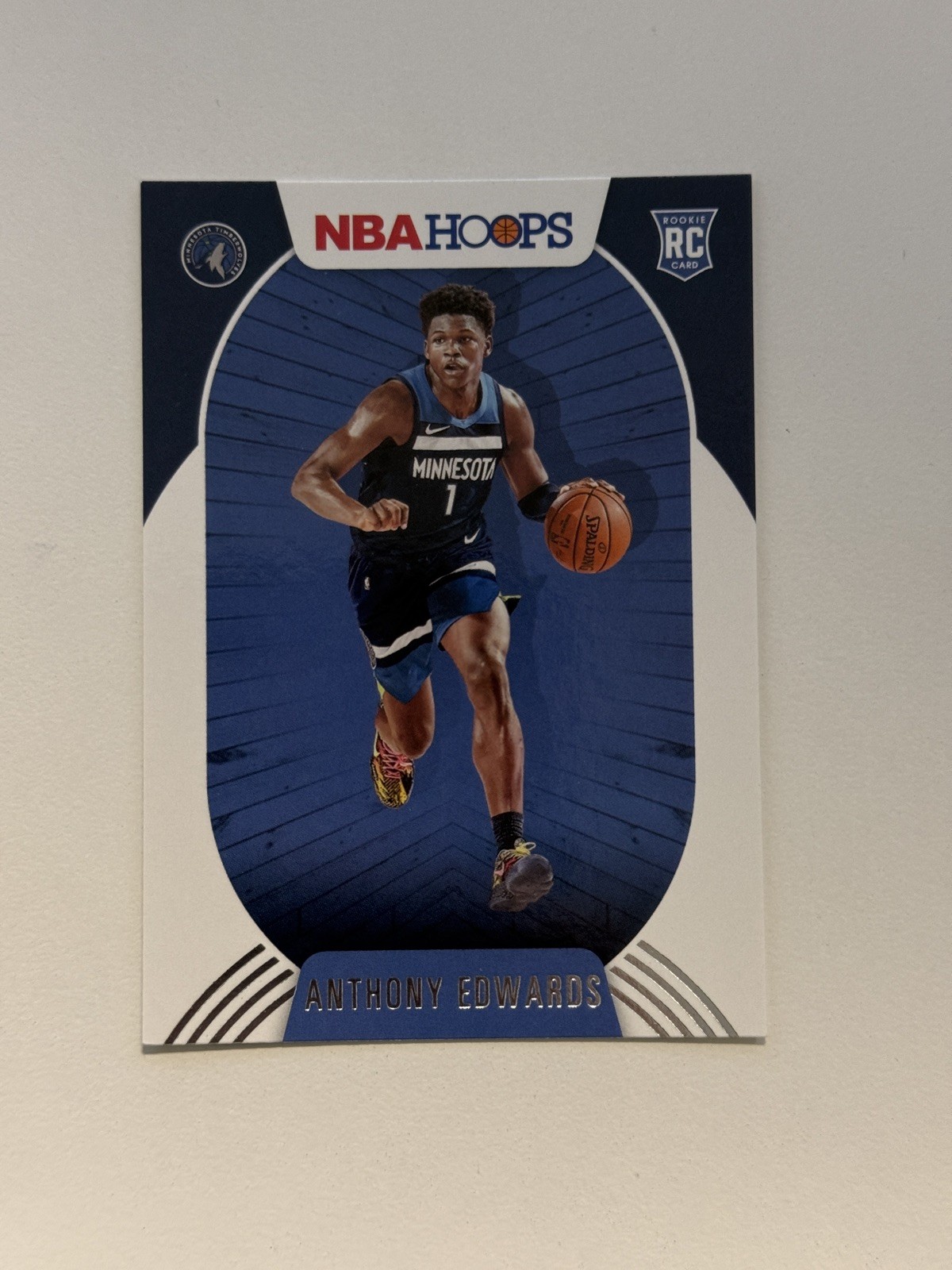2020-21 Panini NBA Hoops - Anthony Edwards #216 (RC)