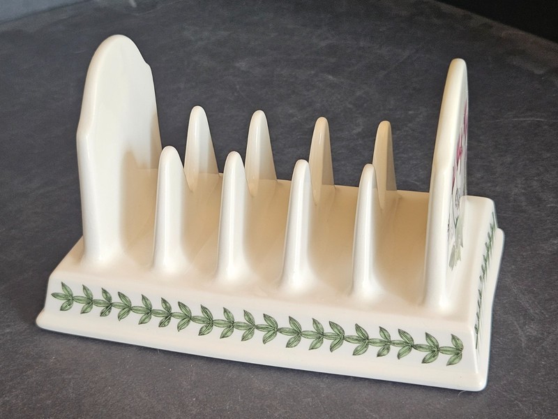 Portmeirion Botanic Garden Toast Rack, made in Britain