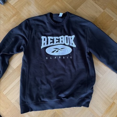 Reebok Sweatshirt Schwarz Gr. M