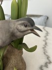 Porcelain sculpture titled 'Catbird with Hyacinths' by Boehm — photo 10