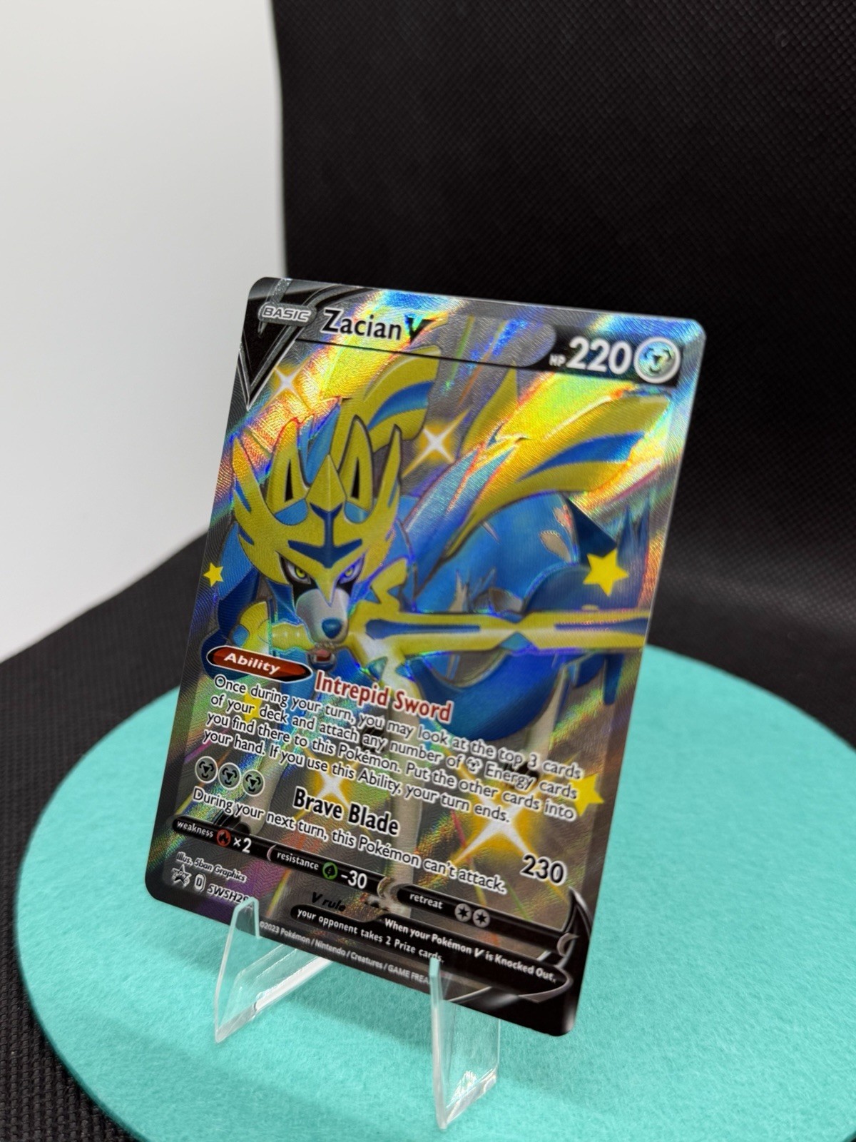 Zacian Swsh292 BlackStar Promo