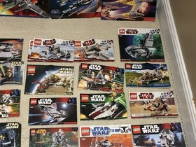 LEGO Star Wars Instruction Manual Lot 50+ Sets 8038 8096 7669 7256 + MORE