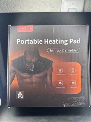 Comfytemp 2.5lb Cordless Heating Pad for Neck Pain Relief, Weighted  S/M SIZE