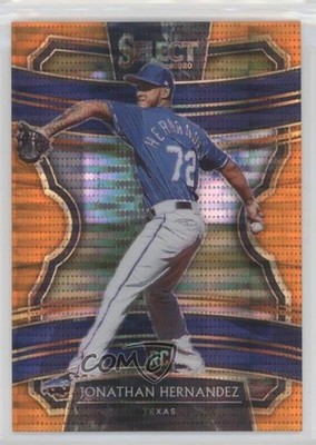 2020 Select FOTL Orange Pulsar Prizm 6/13 Jonathan Hernandez #40 Rookie RC k6j