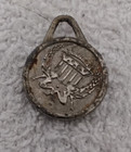 19TH CENTURY SILVER ALLOY PENDANT MISSING PICTURE ON REVERSE SIDE — photo 1