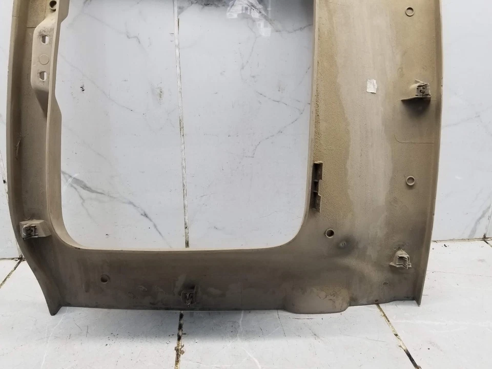 2001 FORD F-350 SUPERCAB ЗАДНЯЯ ПРАВАЯ ВЕРХНЯЯ ДВЕРЬ ОТДЕЛКА ПАНЕЛИ #010141 - Изображение 2 из 4