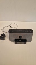 Sony ICF-C1iPMK2 FM/AM Clock Radio Dock Docking Station Black Genuine Working