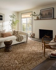 Loloi Magnolia Home by Joanna Gaines Junie Collection JUE01 Clay/Natural 3'11...