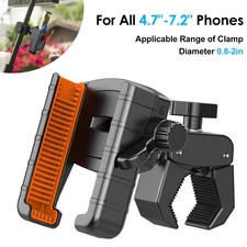 Golf Cart Phone Holder Cell Phone Holder Mount Universal for iPhone Galaxy Phone