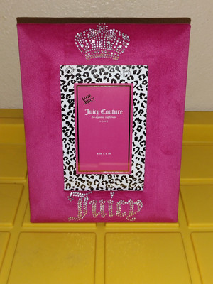 JUICY COUTURE PICTURE FRAME 4 X 6 JUICY COUTURE PHOTO FRAME  display picture 1