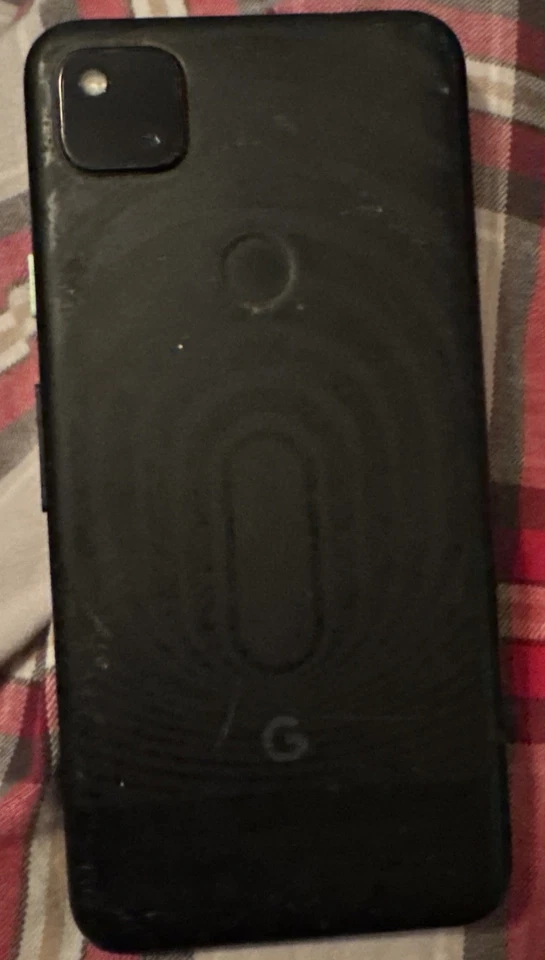 Google Pixel 4a 128 GB Black (Unknown) Fast Ship Glass Broken Issues - Image 2 of 2