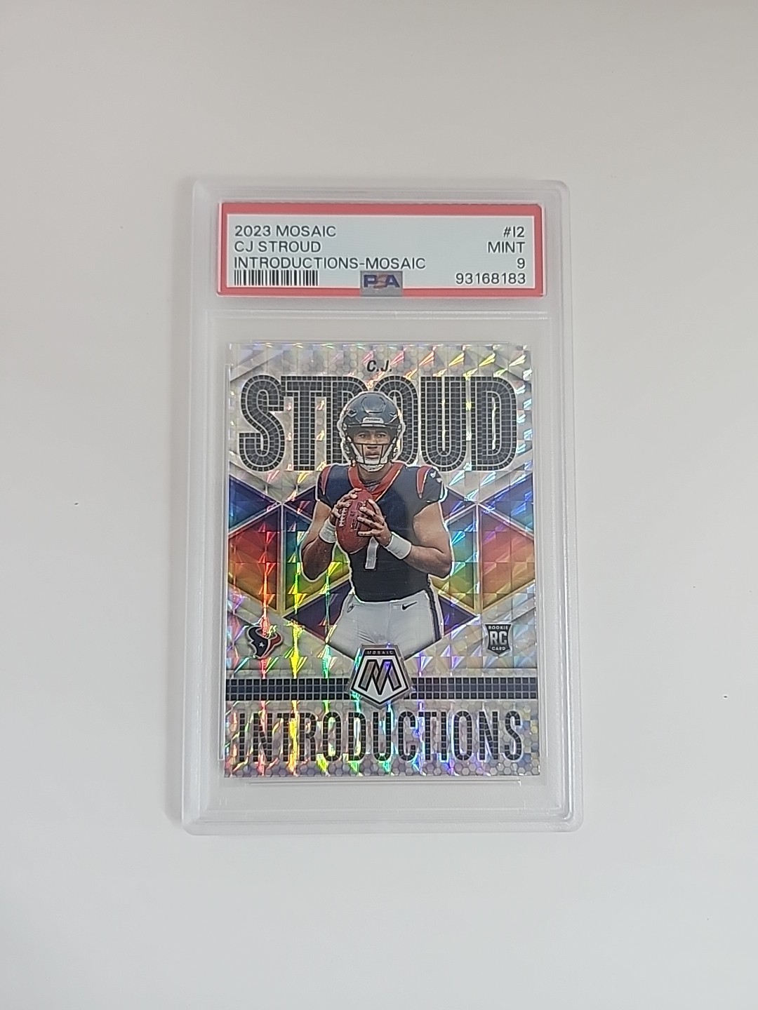 2023 PANINI MOSAIC INTRODUCTIONS I2 CJ STROUD MOSAIC