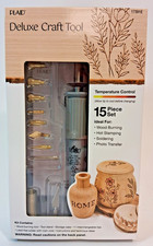 15PCS Professional Wood Burning Kit Set Soldering tip 11 interchangable tips