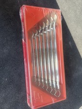 For Snap-on Tools New 7pc Sae Long Flank Drive Plus Combo Wrench Set Soexl707b