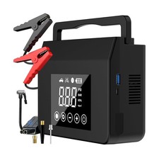 Jump Starter with Air Compressor, 4000A Car Battery Jump Starter AL... Fast Ship