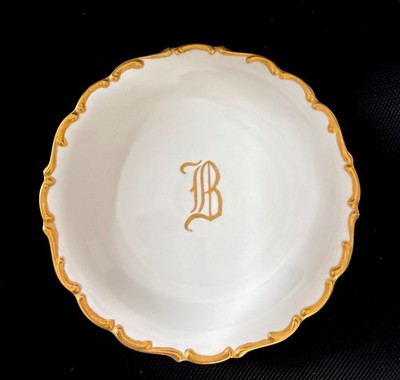 Germany by Schumann - Bavaria 12  Plate Gold Trim