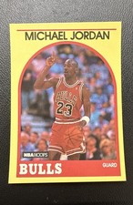 1989-90 NBA Hoops Superstars - Michael Jordan #12. Rare 100% Mint Hall Of Fame