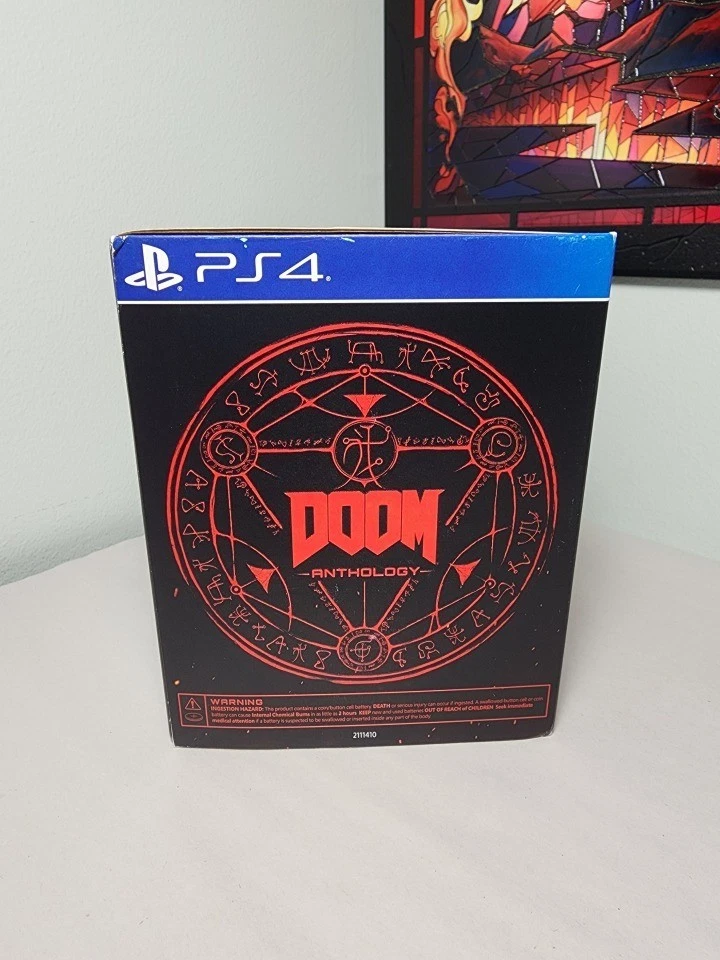 DOOM ANTHOLOGY Collector's Edition PS4/PS5 BFG replica 6 Doom Steelbook - SEALED - Image 2 of 4
