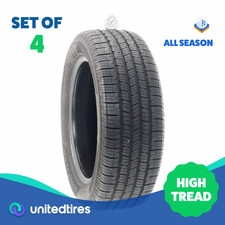 Set Of 4 Used 20555r16 Goodyear Reliant All-season 91v - 9-9.532 Set Of 4 Used 20555r16 Goodyear Reliant All-season 91v - 9-9.532