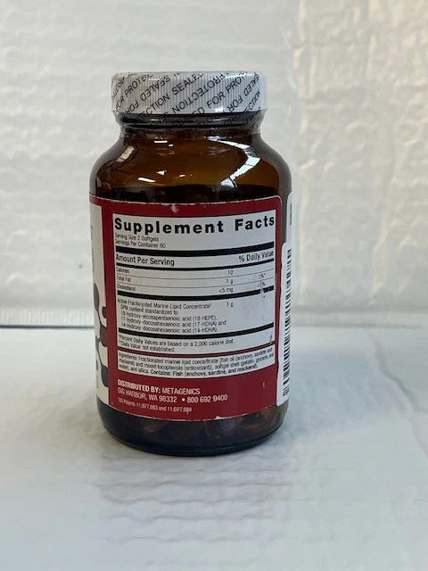 Metagenics SPM Active Joint Comfort saúde dos tecidos - 120 cápsulas gelatinosas - Imagem 2 de 4