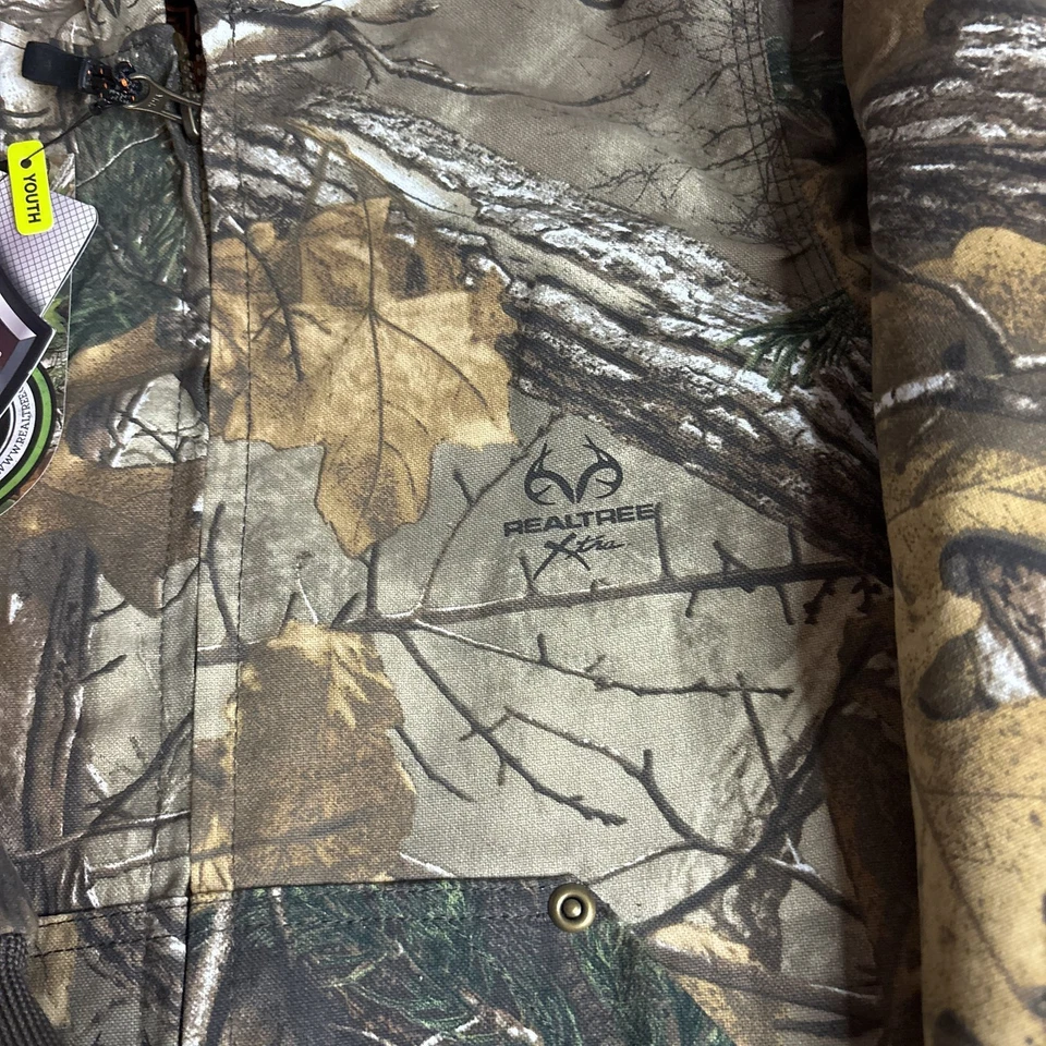 Realtree X Game ganador chaqueta y pantalón Woodland Camo nuevo con etiquetas niños 6  Foto 4 de 4