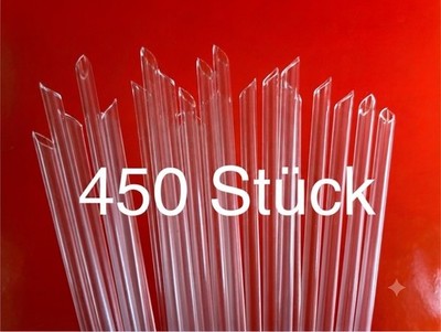450 Mehrweg Trinkhalme Strohhalme, z. B.  für Capri Sun und Durstlöscher