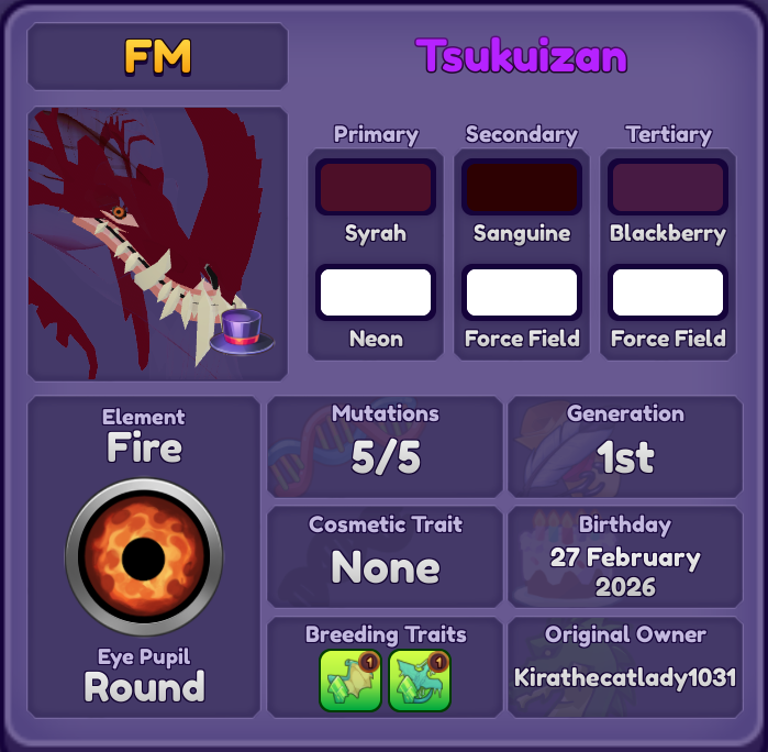 Tsukuizan | Dragon Adventures | DA | Roblox | eBay
