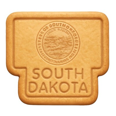 Geometric South Dakota Cookie Cutter & Stamp, Fondant & Clay - 4x3.5
