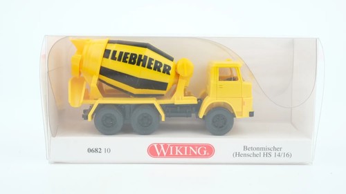 *Wiking 068210 hormigonera (Henschel HS 14/16) "Liebherr" escala H0 1:87 | Condition: Gebraucht