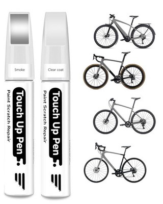 Touch Up Paint for Bikes - Gloss Finish, Scratch Repair, Clear Coat Included