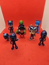 PJ Masks Figure Bundle x 9 Figures See All Pics Rare Figures 