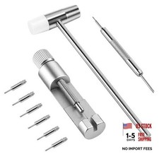 Solid Watch Link Removal Kit, Tools to Adjust and Remove Bracelets Watch Strap
